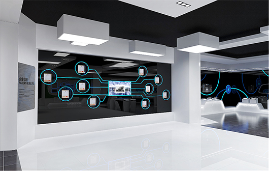 新能源汽車展廳設計方案之專利設計效果圖